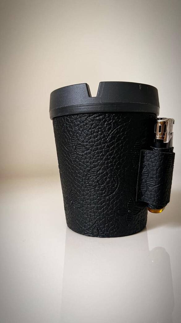 Toptan Çakmak Setli Yazılı Küllük 