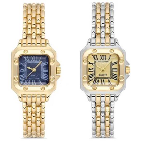 Toptan CARTİER Model Bayan Metal Lüx Kol Saati 