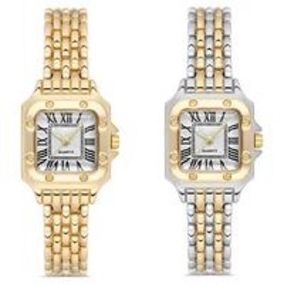 Toptan CARTİER Model Bayan Metal Lüx Kol Saati 