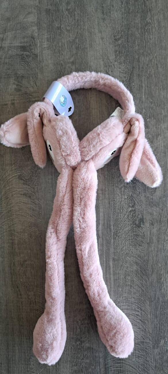 Toptan Çocuk Figürlü Sesli Peluş Kışlık Kulaklık