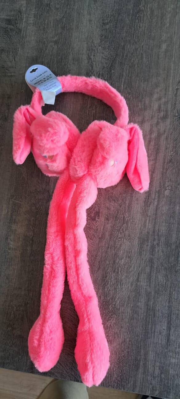 Toptan Çocuk Figürlü Sesli Peluş Kışlık Kulaklık
