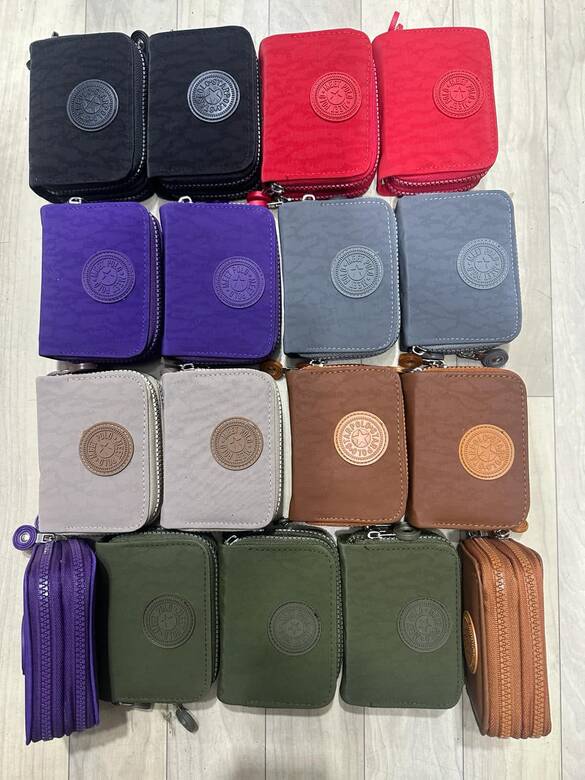 Toptan Çok Amaçlı Bayan Cüzdanları Mix Model