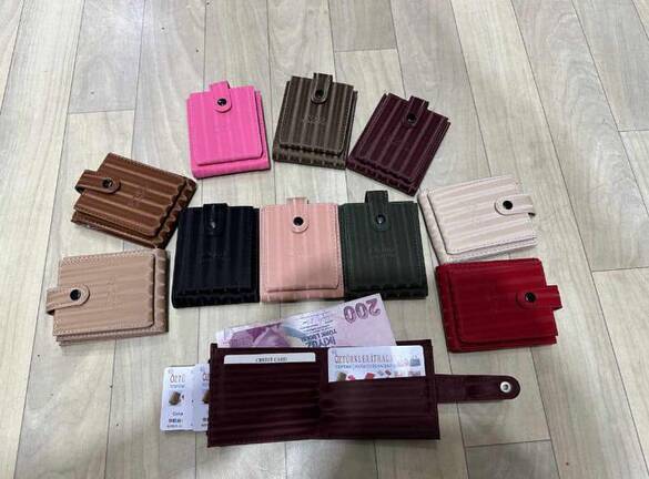 Toptan Çok Amaçlı Bayan Cüzdanları Mix Model