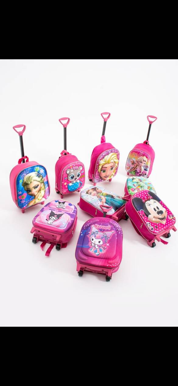 Toptan Figürlü Çocuk Anaokul Çekçek Çanta