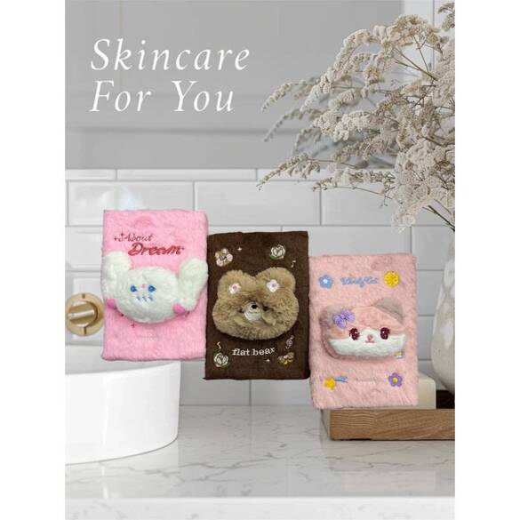 Toptan Figürlü Çocuk Peluş Defter (Karışık Mix Model)