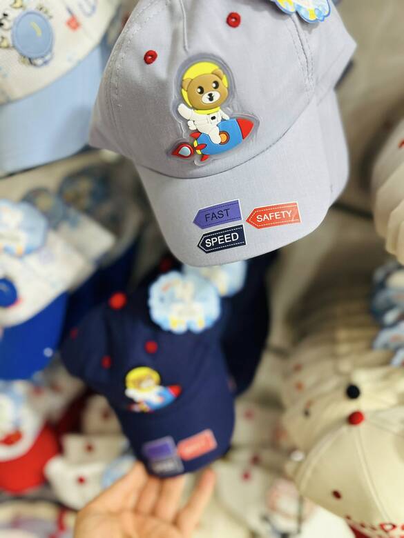 Toptan Figürlü Çocuk Şapka 