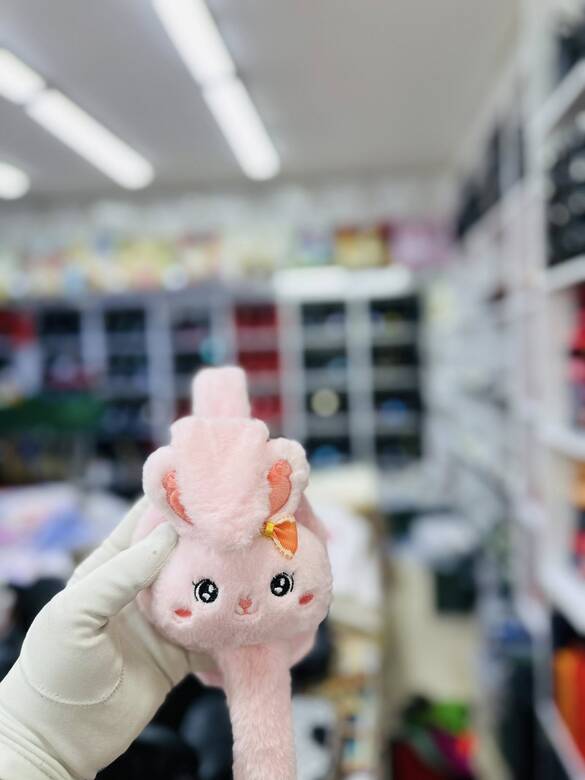 Toptan Figürlü Ses Çıkaran Çocuk Peluş Kışlık Kulaklık (Mix Model)