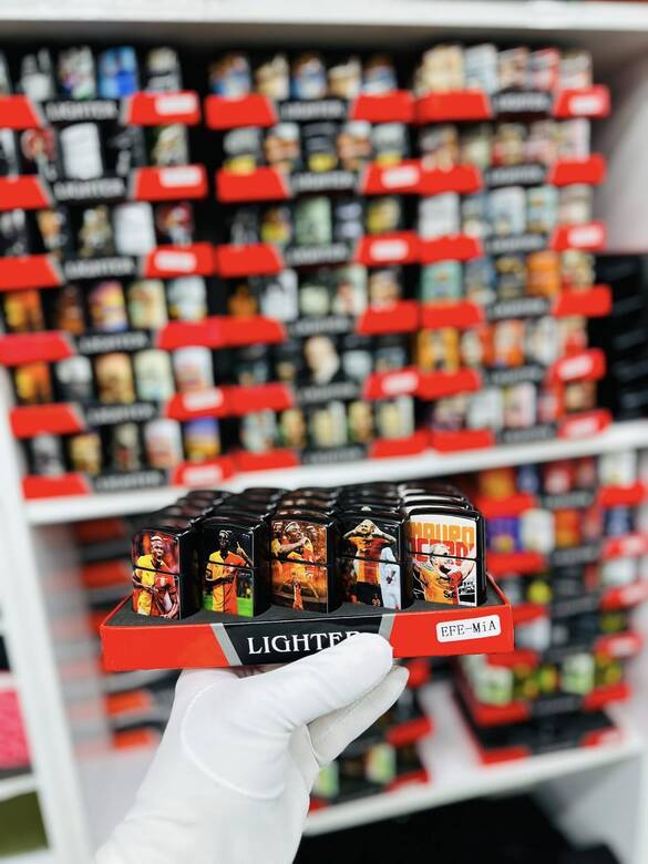 Toptan Futbolcu Baskılı Taraftar Zippo Çakmak 