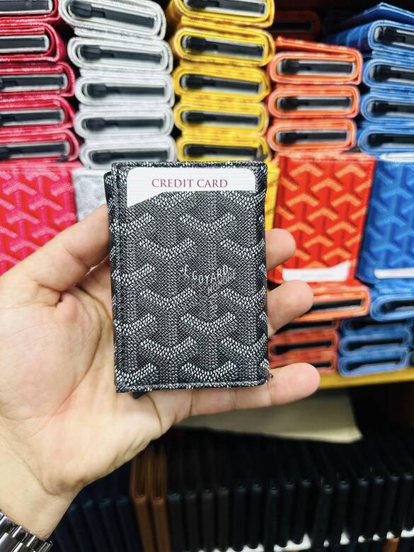 Toptan GOYARD Baskılı Mekanizmalı Otomaik Cüzdan 