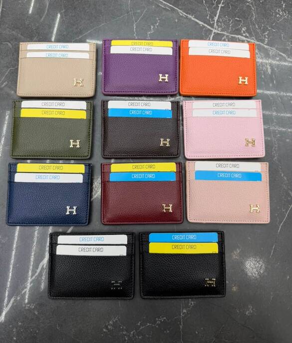 Toptan HERMES Logolu Kartlık Cüzdan