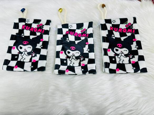 Toptan Kuromi Kalemlik Bez Cüzdan
