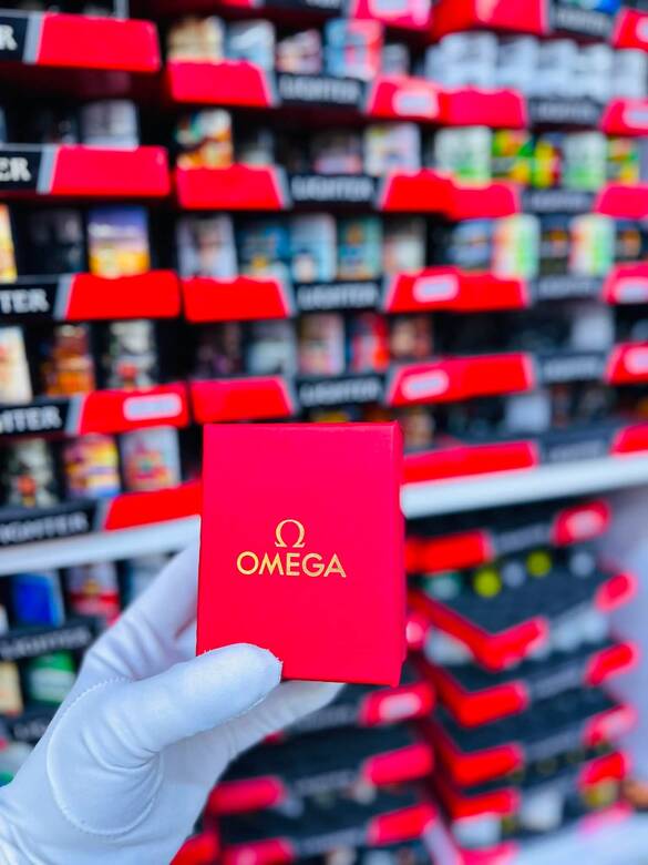 Toptan Kutulu OMEGA Model Takvimli Metal Erkek Kol Saati