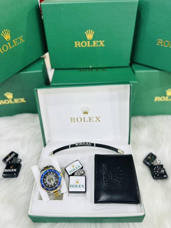 Toptan Kutulu Yazılı Çelik Saat Set Takımı