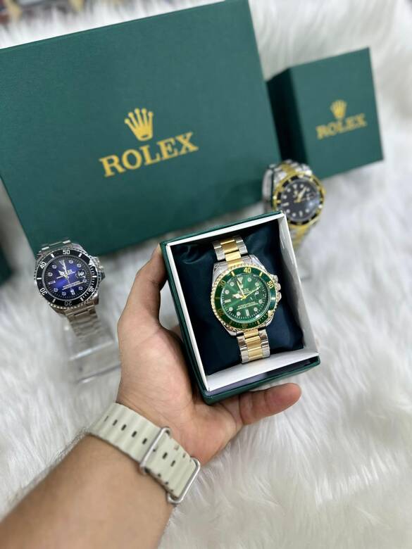 Toptan Kutulu Yazılı Takvimli Lüx Erkek Kol Saati