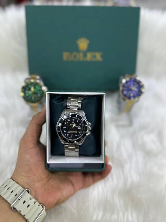 Toptan Kutulu Yazılı Takvimli Lüx Erkek Kol Saati