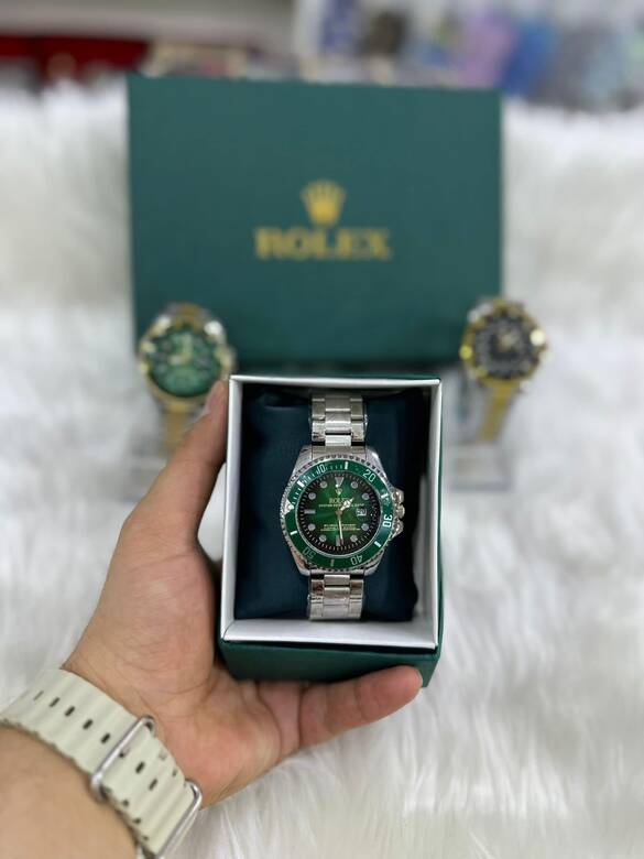 Toptan Kutulu Yazılı Takvimli Lüx Erkek Kol Saati