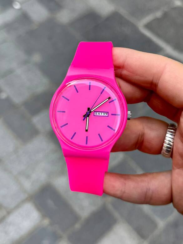 Toptan LACOSTE Model Takvimli Bay&Bayan Kol Saati 