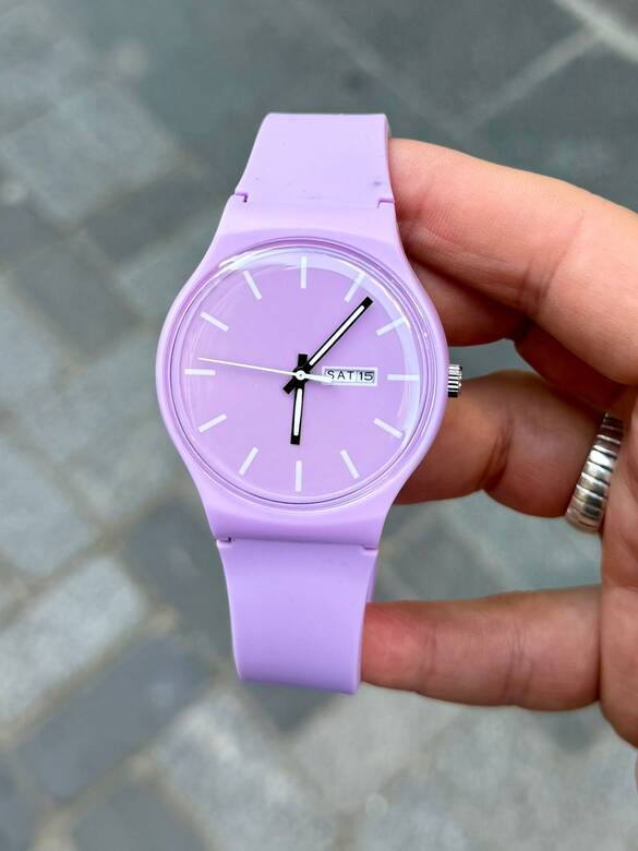 Toptan LACOSTE Model Takvimli Bay&Bayan Kol Saati 