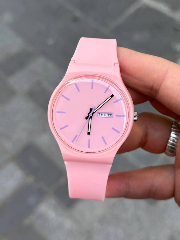 Toptan LACOSTE Model Takvimli Bay&Bayan Kol Saati 