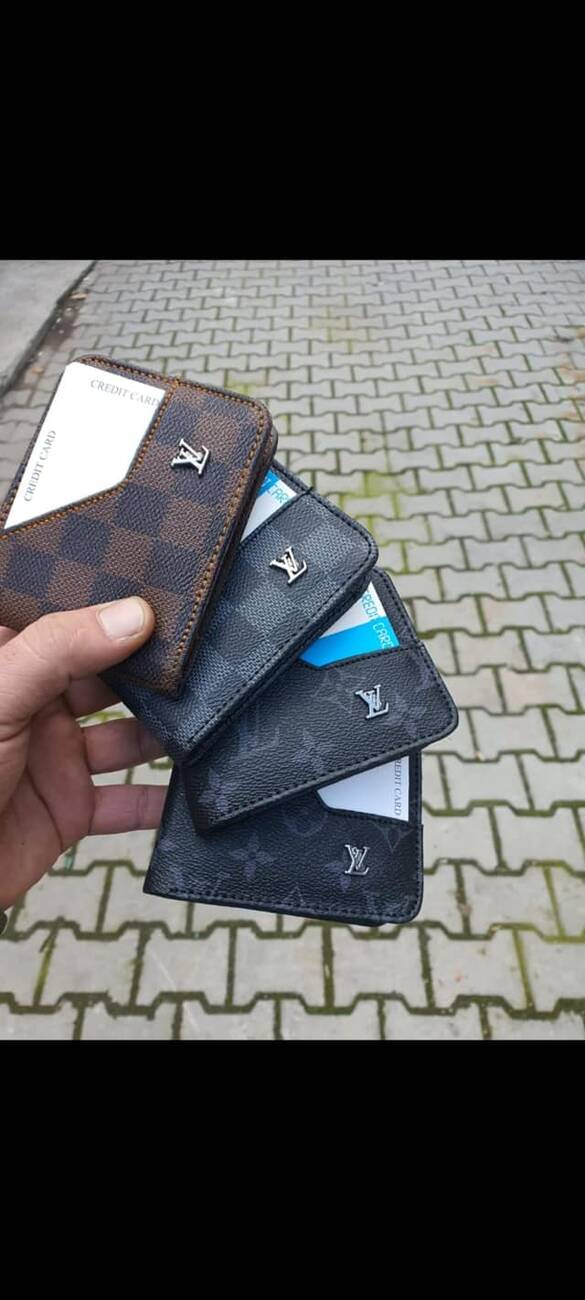 Toptan Logo Baskılı Lüx Erkek Para Cüzdanı