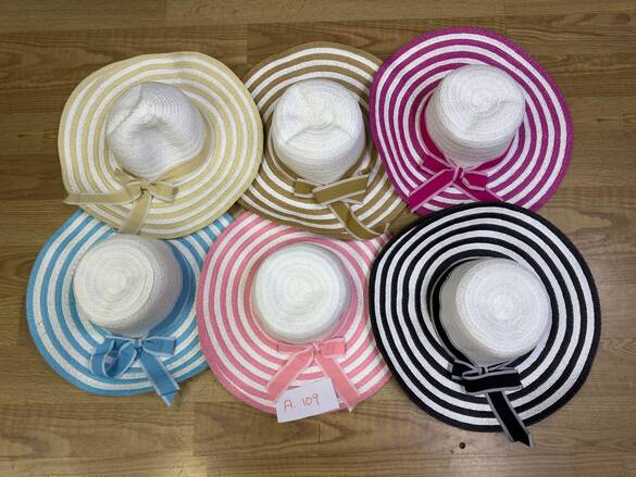 Toptan Lüx Bayan Hasır Foter Şapka (Mix Model) 