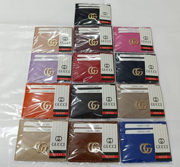 Toptan Metal Logolu Markalı Bayan Kartlık Cüzdan