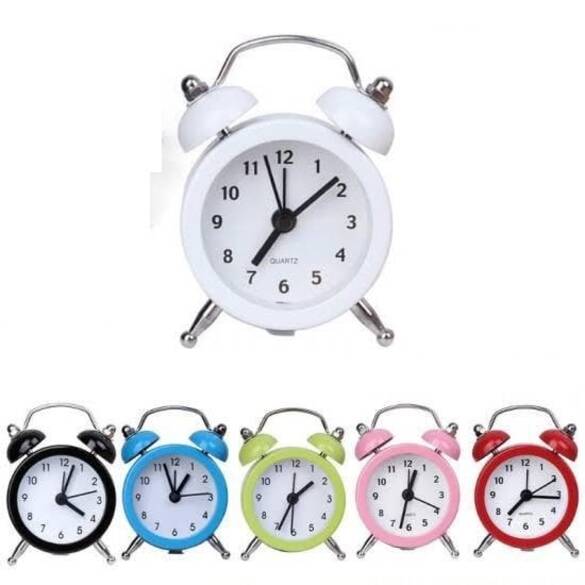 Toptan Mini Boy Alarm'lı Dekoratif Masa Saati 