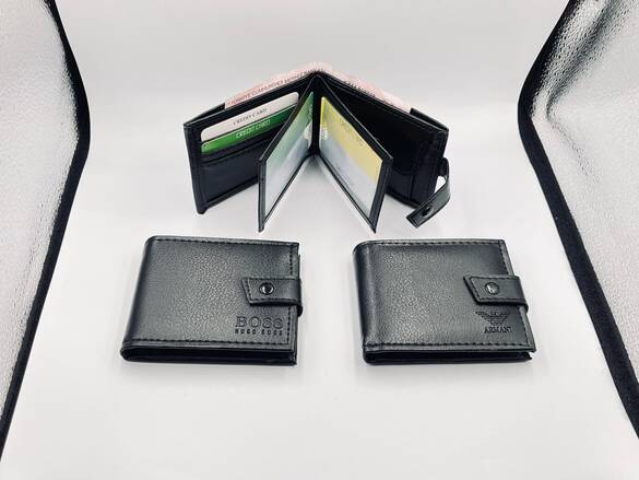 Toptan Patlı Markalı Erkek Cüzdanı 