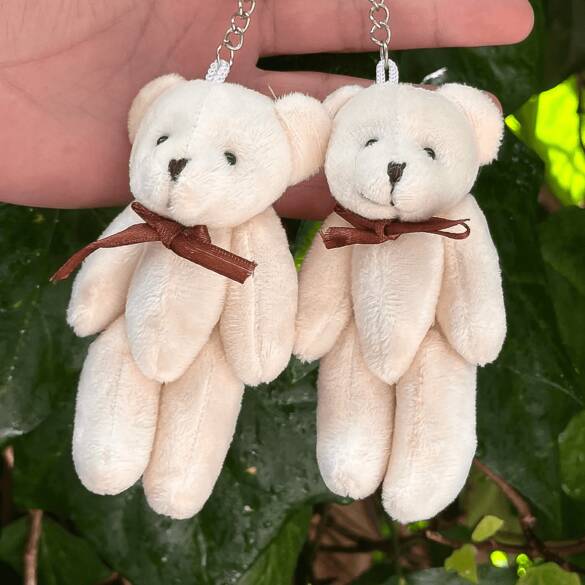 Toptan Peluş Ayıcık Anahtarlık