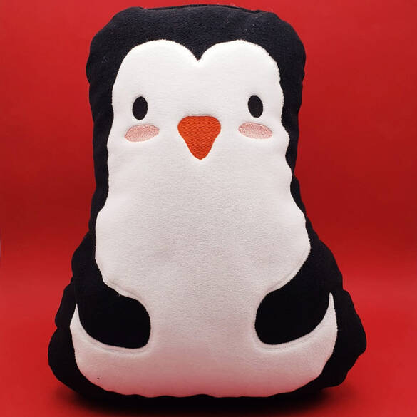 Toptan Penguen Peluş Yastık