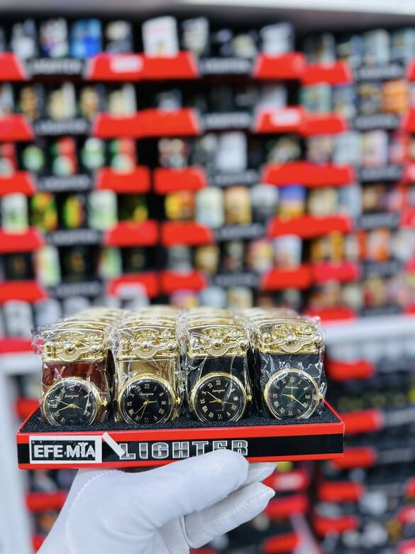 Toptan Saatli Gazlı Çakmak 