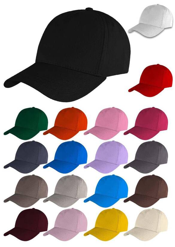 Toptan Tek Renk Çocuk Şapkası