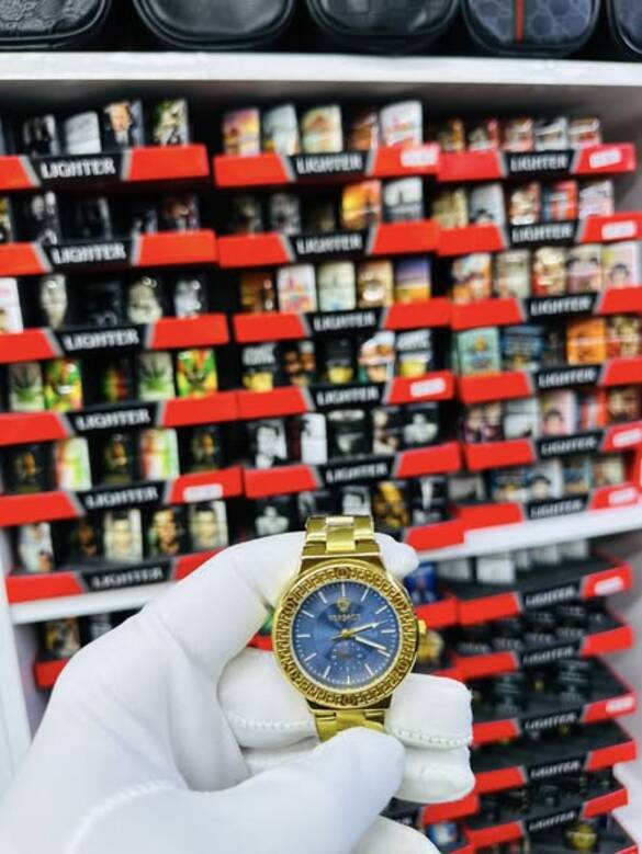 Toptan VERSACE Model Erkek Çelik Saat 