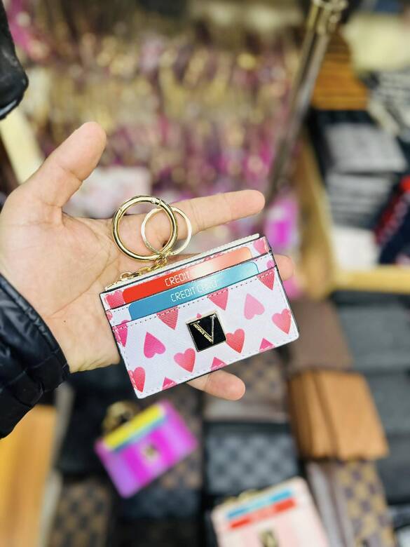 Toptan Victoria's Secret Anahtarlık Aparatlı Cüzdan 