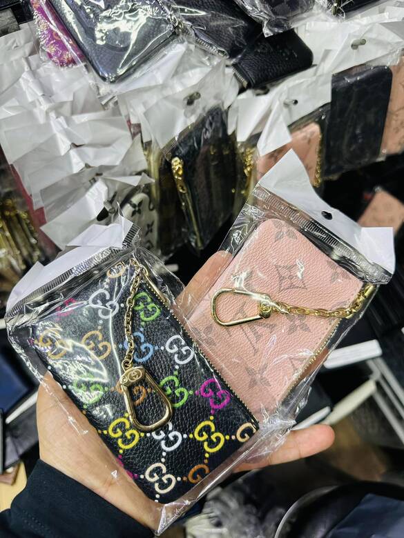 Toptan Yazılı Anahtarlık Aparatlı Cüzdan 