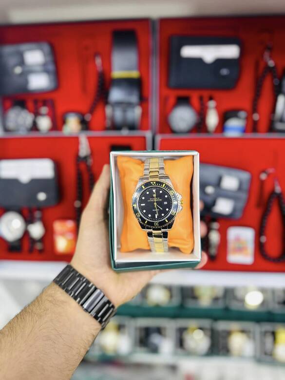 Toptan Yazılı Kutulu Erkek Kol Saati 