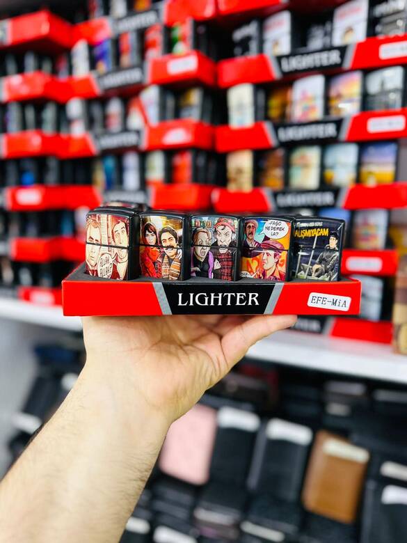 Toptan Yeşilçam Baskılı Zippo Çakmak 