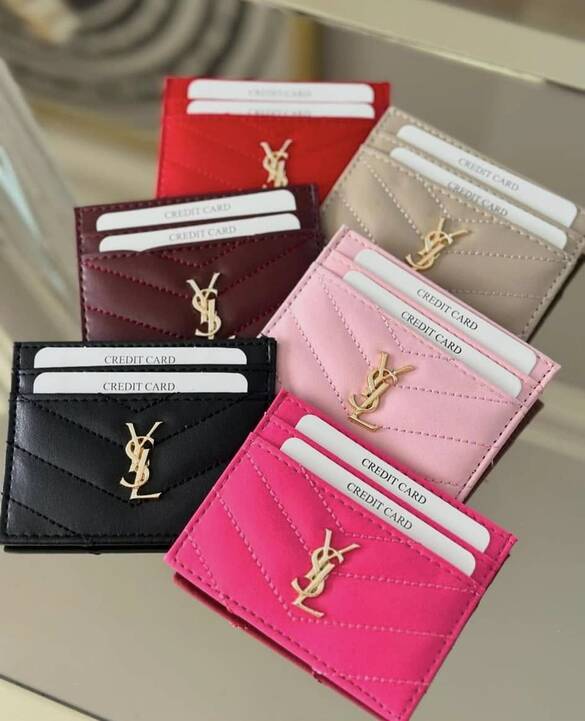 Toptan YSL Logolu Marka Lüx Kartlık Cüzdan 