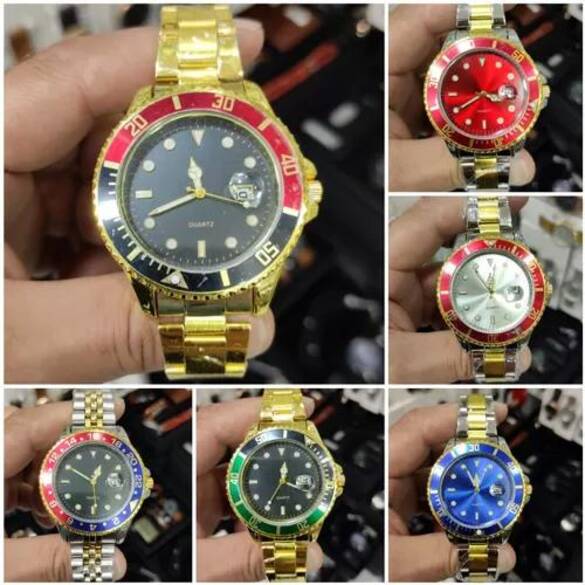 Toptan Trend Model Erkek Metal Takvimli Saat