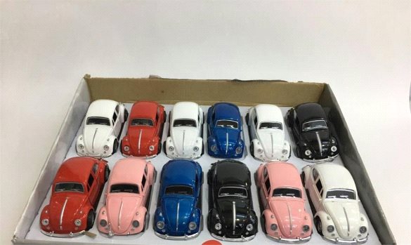 Toptan Vosvos Metal Oyuncak Araba Orta Boy