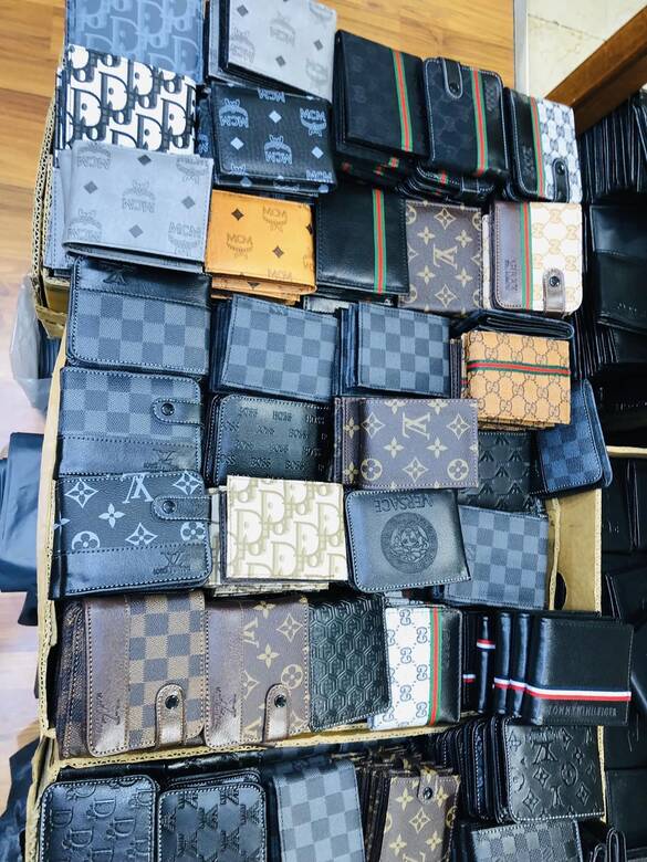 Toptan Yazılı Erkek Mix Cüzdan 